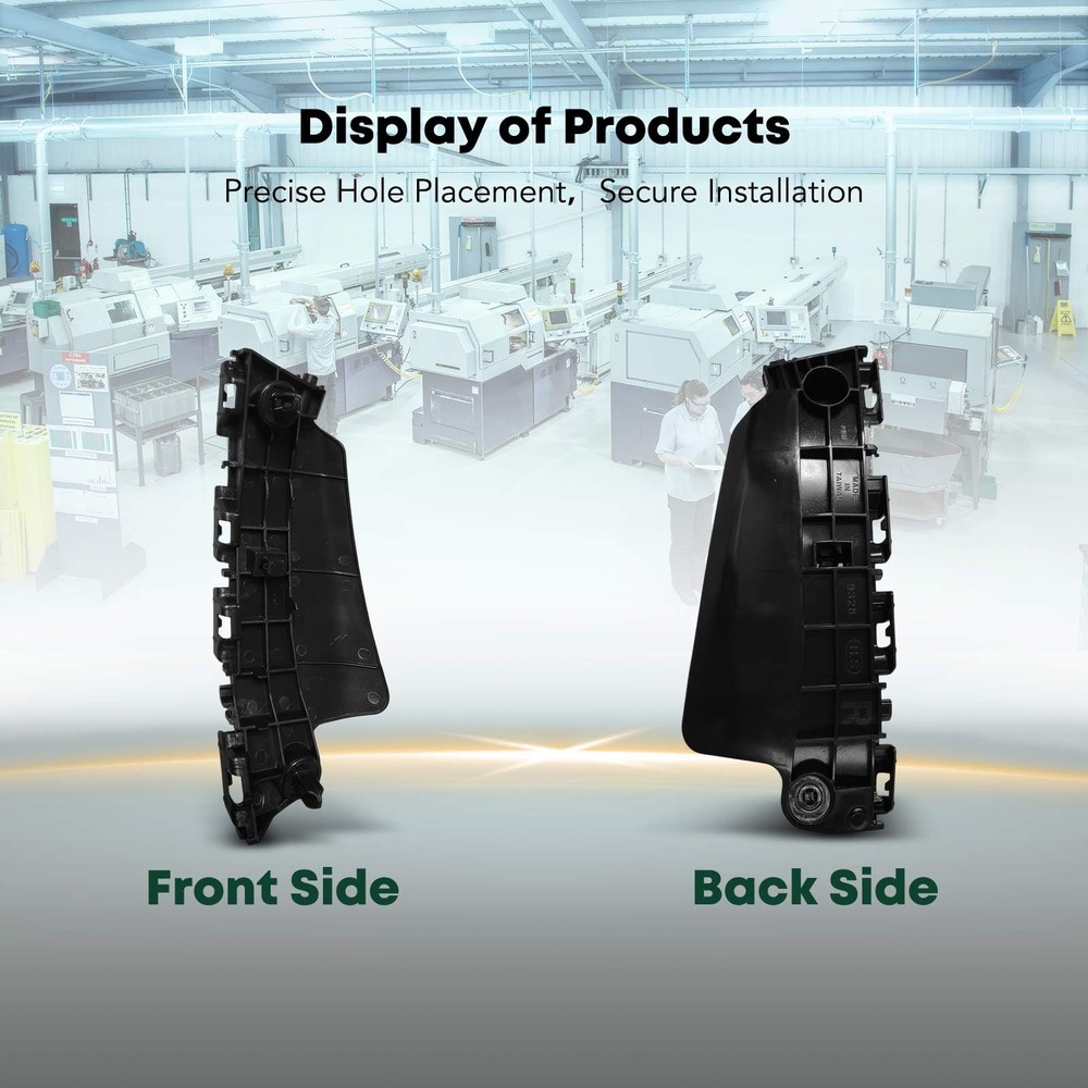 Front Passenger Side Outer Bumper Cover Support for Land Cruiser 2008-2015