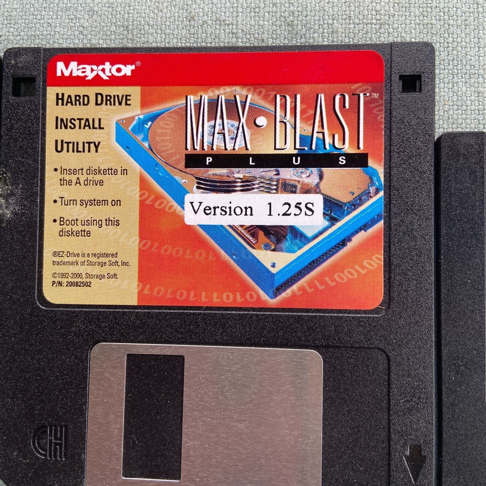 Software Drivers Hard Drive Maxtor Max Blast Western Digital Seagate DiscWizard