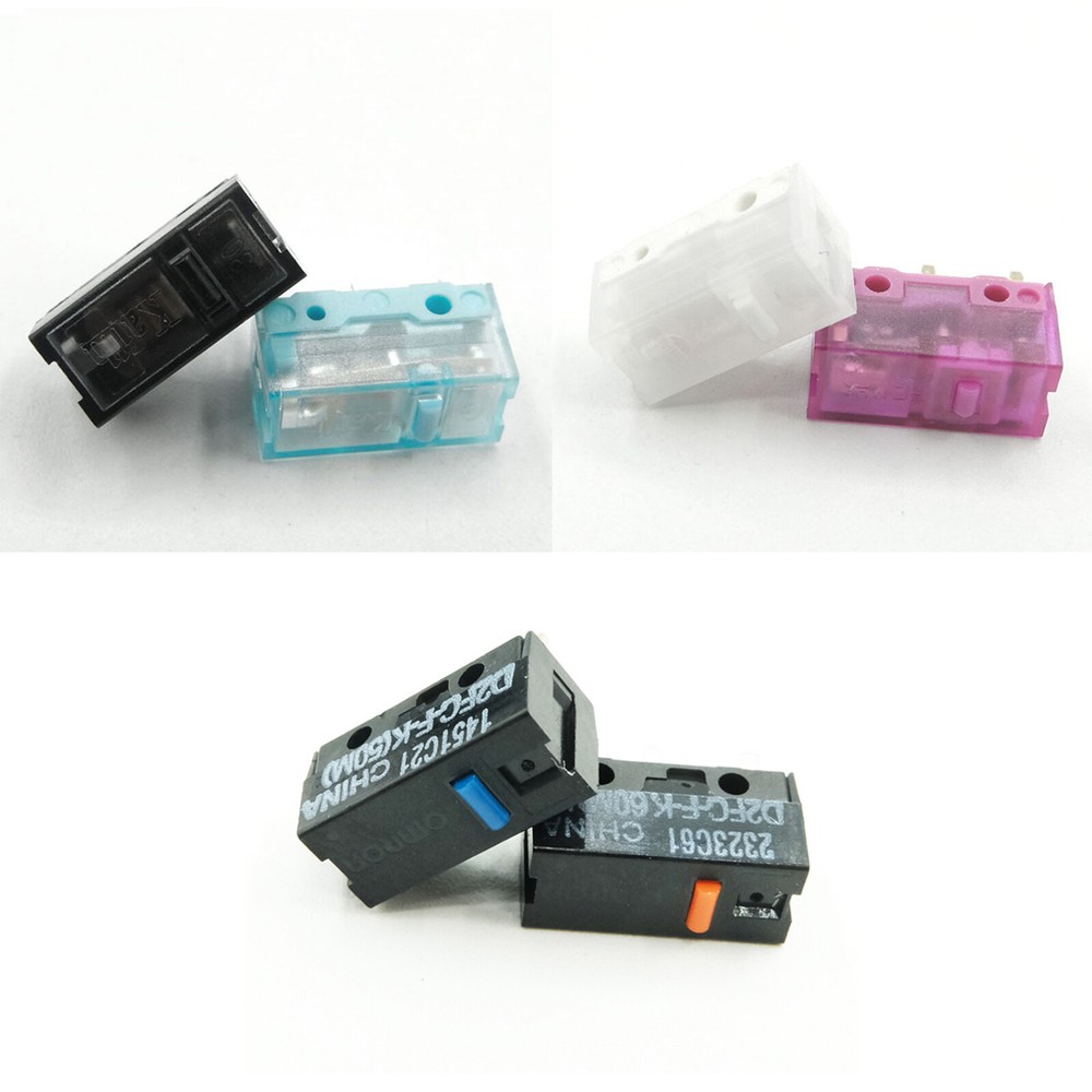 Mouse Micro Switch Blue Dot Red Dot Key For Omron/Mamba/Kailh Mouse Accessories