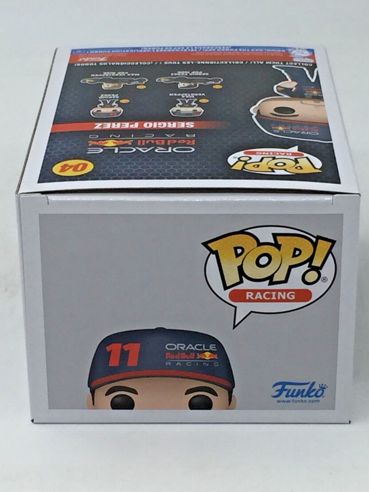 Funko Pop! Racing Sergio Perez #4 Oracle Red Bull With Pop Protector
