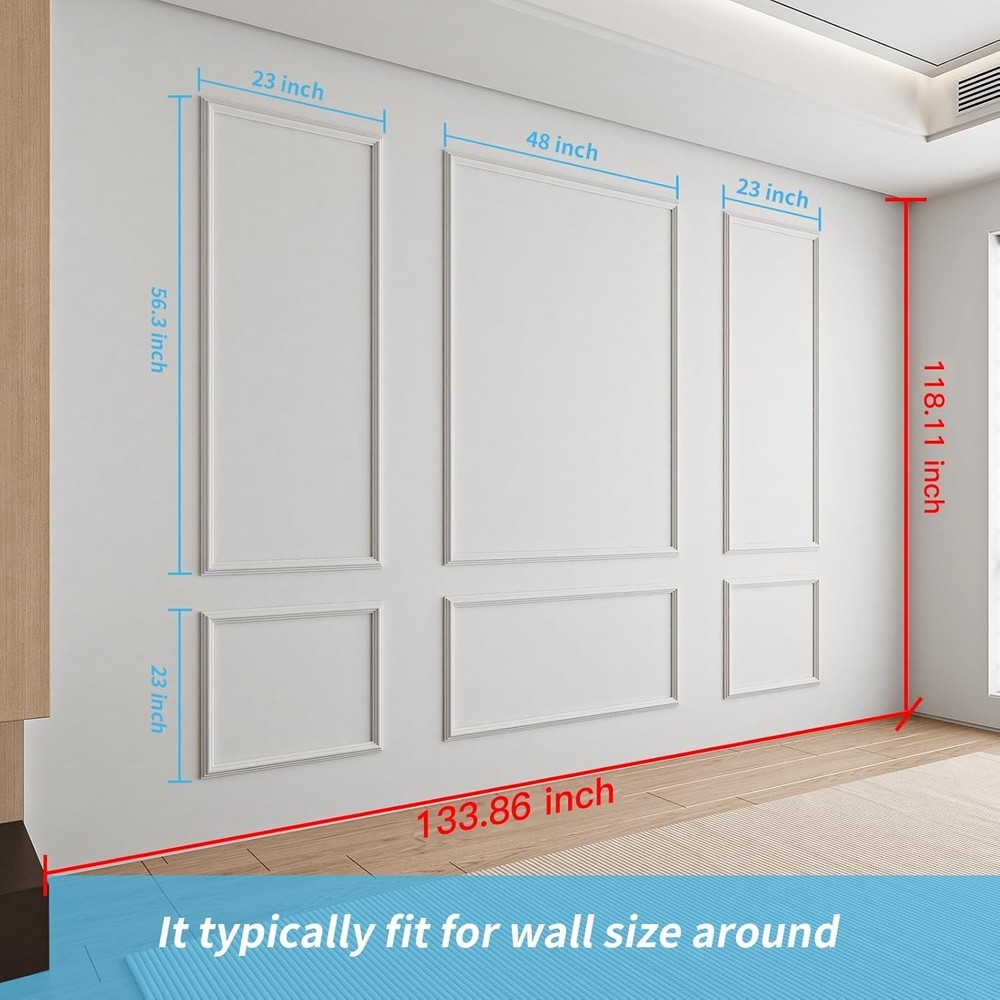 Pre-Cut Molding Kit - Room Transformation=