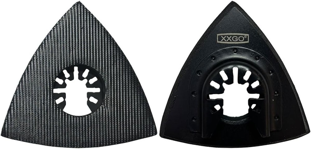 Oscillating Multi Tool Sanding Kit 105 Pcs Triangular Finger Sanding Pads for...