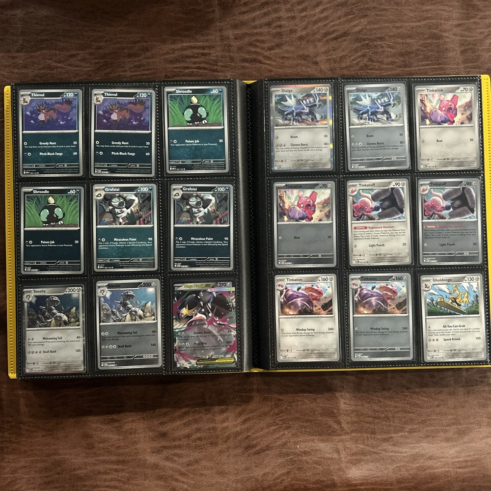 Pokemon MEGA EVOLUTION ME01 Complete Master Base Set including all RH & EXs