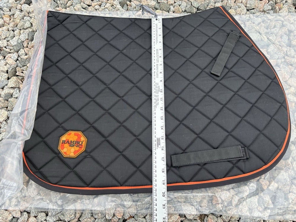 Rambo Ionic Saddle Blanket Cob/Horse Non-slip