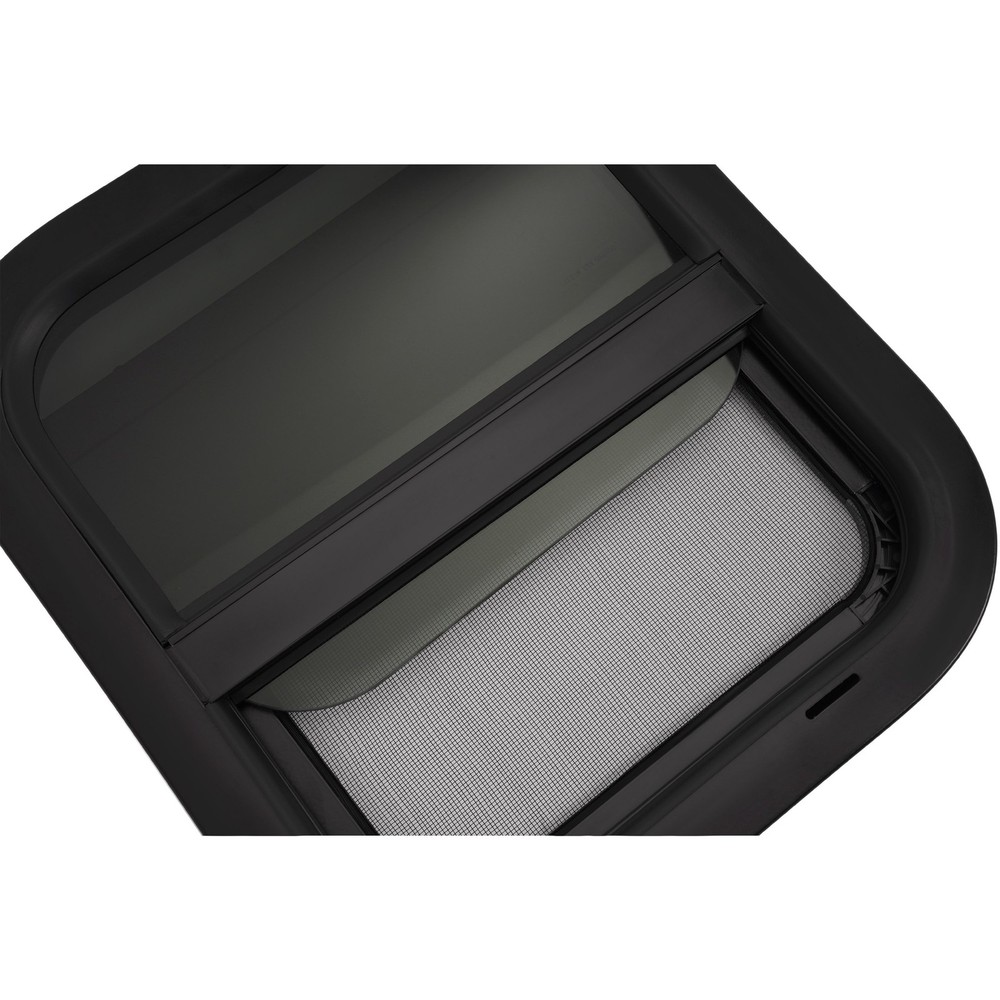 14" x 16" RV Window with Trim Ring Vertical Sliding Window Cargo Trailer Camper