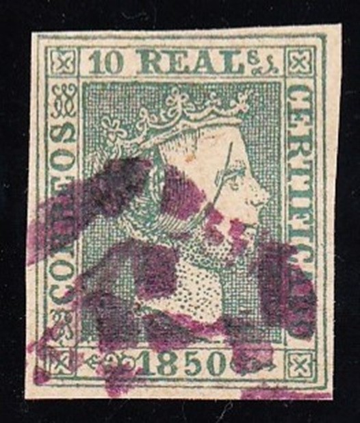SPAIN - 1850 - ISABELLA II - Sc 5 - LOOK!