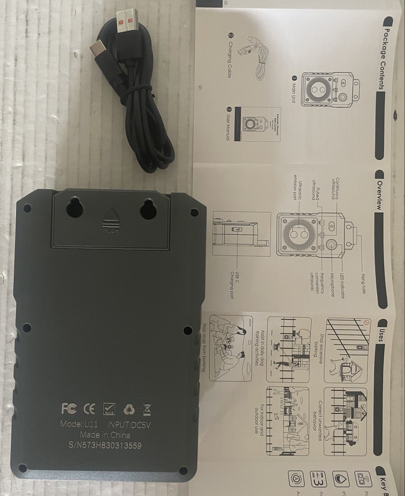 Automatic Ultrasonic Bark Control