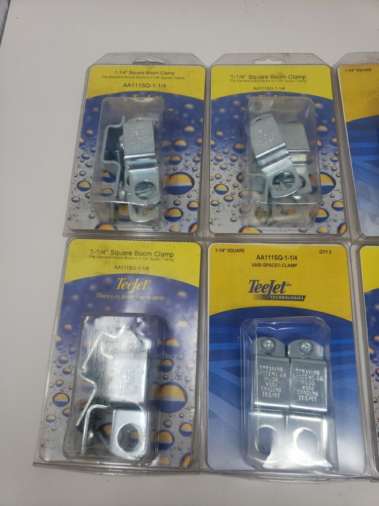 TeeJet Vari-Space Clamp AA111SQ-1-1/4 2pk 9ct