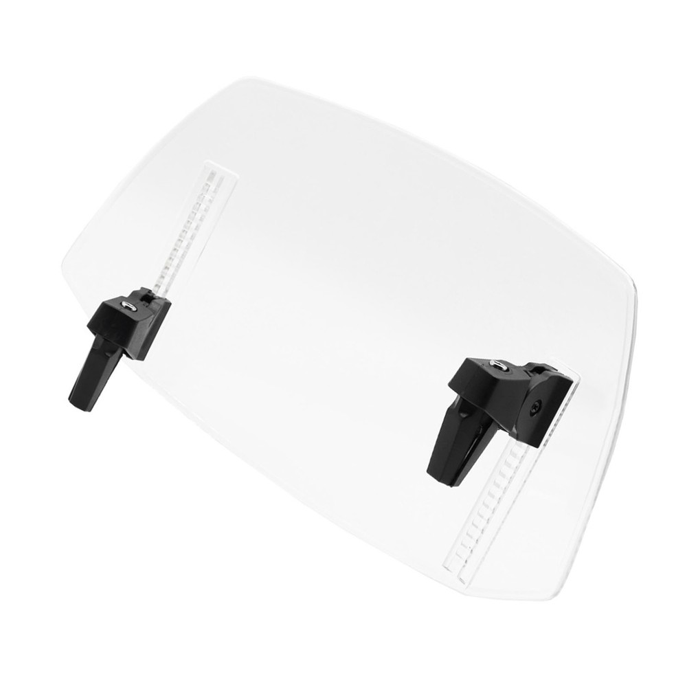 Motorcycle Extension Windscreen Deflector Adjustable Clip-on Win ZLAN
