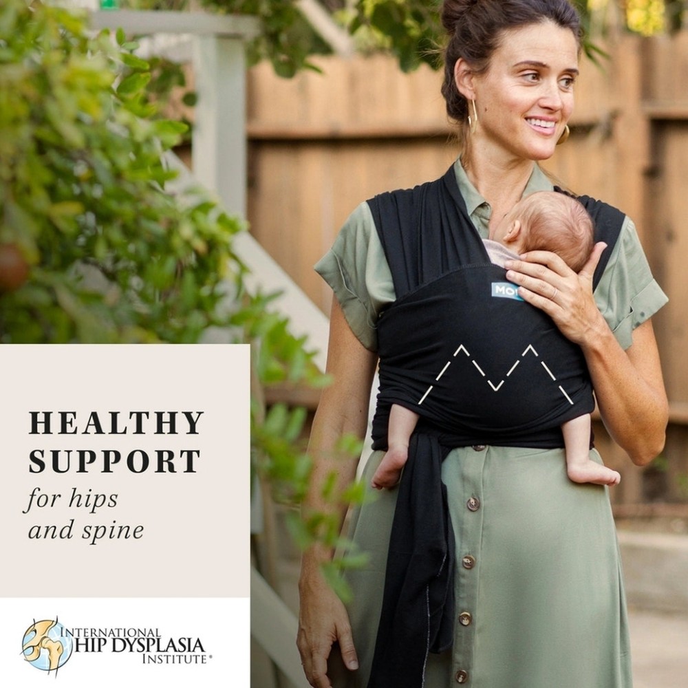 Black | MOBY | Classic Wrap Carrier