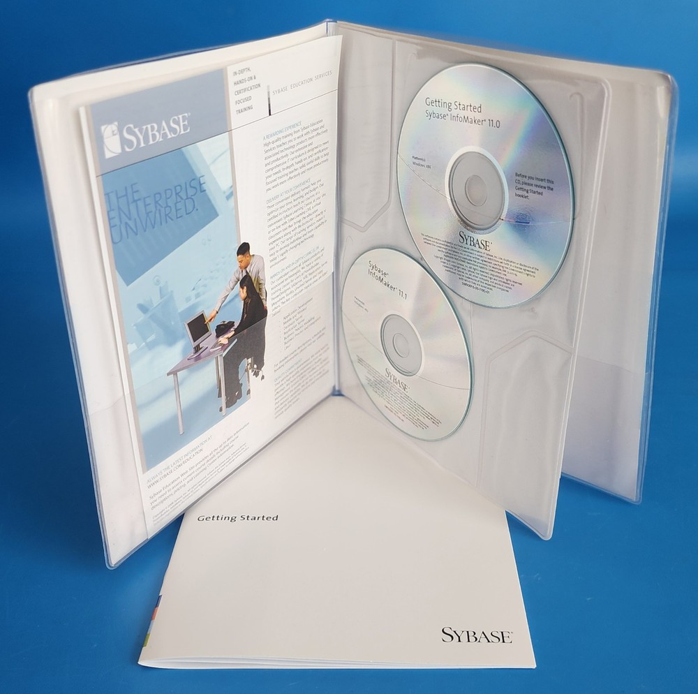 Sybase InfoMaker Version 11.1 Windows x86 3 CDs, InfoMaker 11.1, Getting Started