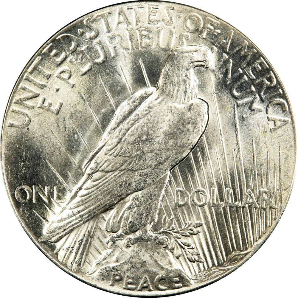 1928 Peace Dollar $1 PCGS MS62
