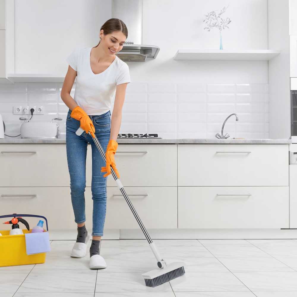 Broom And Combo Set & Squeegee Stainless Steel Home Kitchen Broom Tool