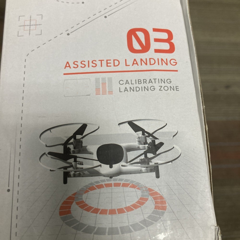 Sharper Image Fly + Drive 7" Drone Open Box Missing Charger