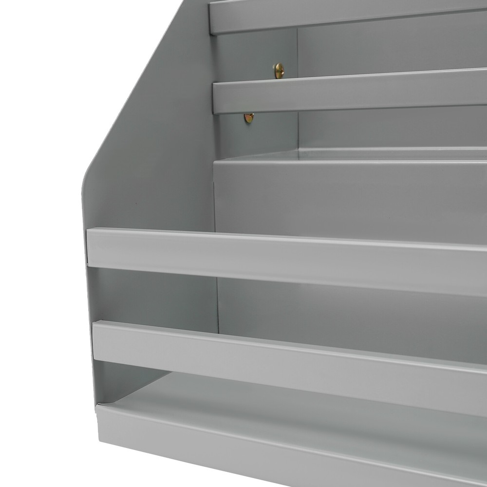 Pull Down Cabinet Organizer 2 Tier Pull-Out Cabinet Wall Shelf Spice Dishes Rack