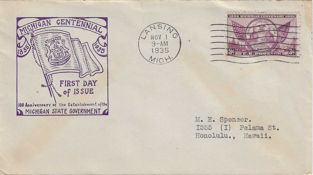 FDC    # 775-34    --  Roessler