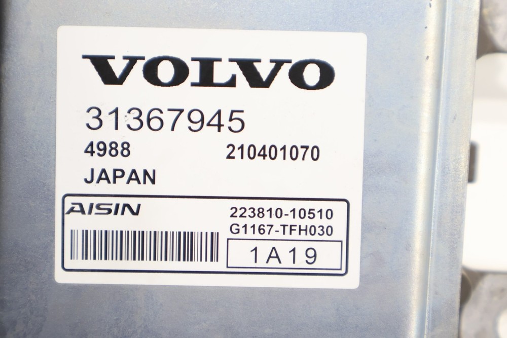 2020 - 2022 VOLVO S60 TRANSMISSION COMPUTER CONTROL MODULE UNIT OEM