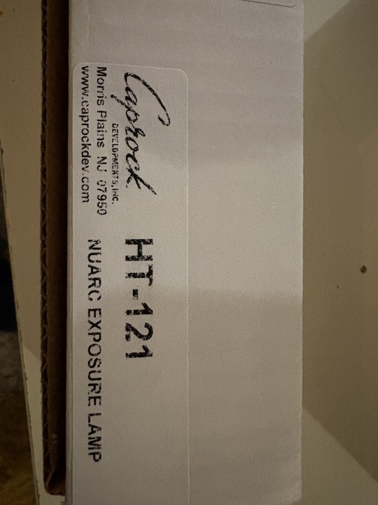 NUARC Exposure Lamp HT-121