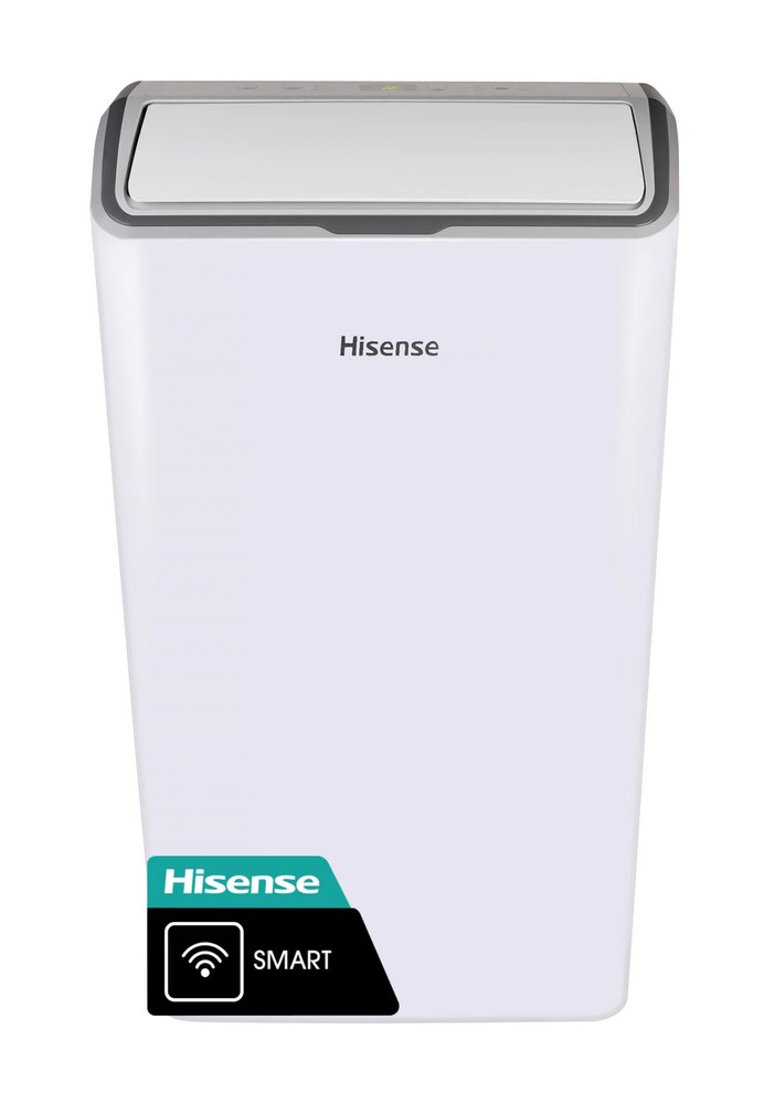 Hisense 12000-BTU 115-Volt White Vented Portable Air Conditioner Wi-fi 700 Sq Ft