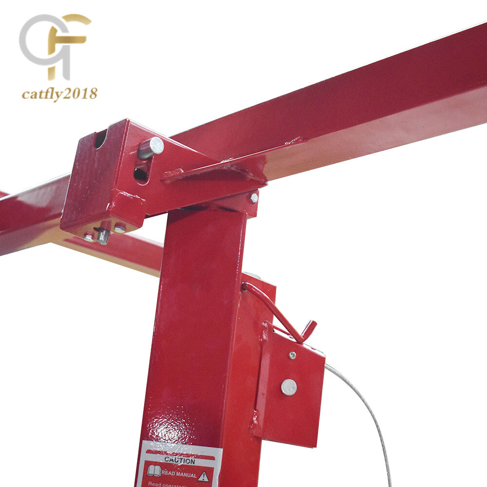 16FT Drywall Lift Plasterboard Panel Rolling Lifter Lockable 150lbs