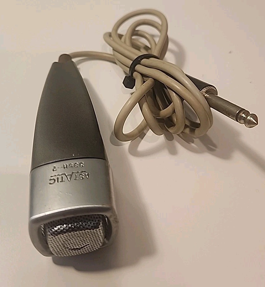 Vintage Astatic 335H-7 Dynamic Harp Microphone 1/4" plug