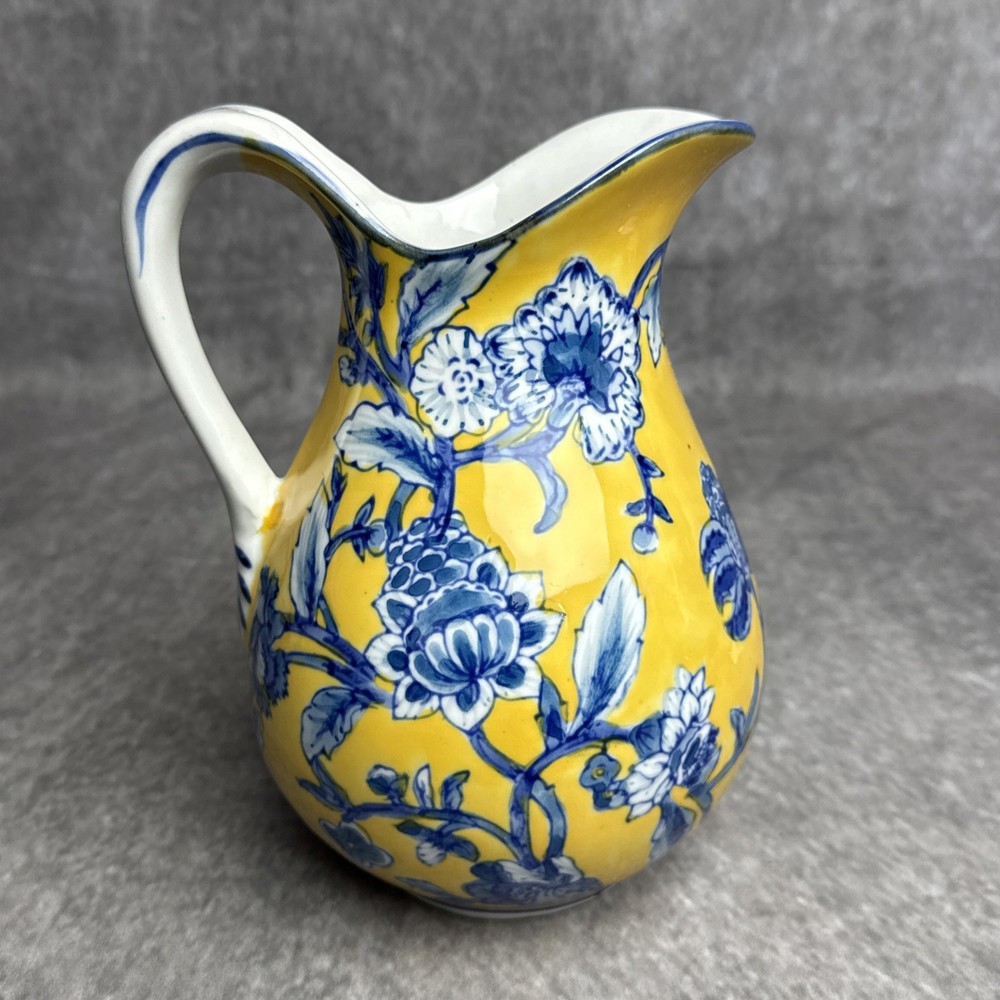 Vintage Centrum Versailles Pitcher By Pam Marker 7 1/2”