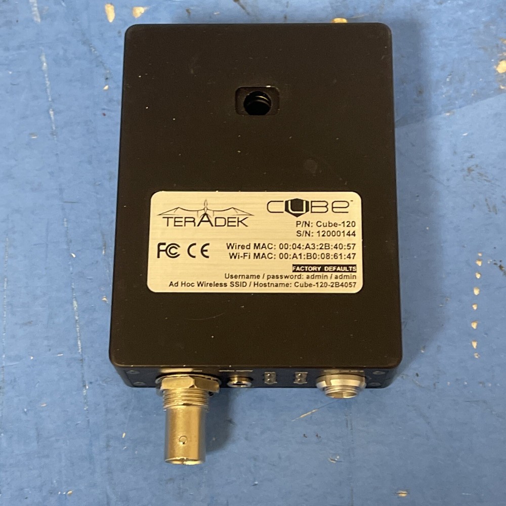 TERADEK CUBE CAMERA TOP HD VIDEO ENCODER CUBE-120