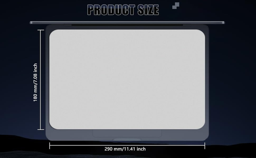 2 Pack Microfiber Liner Cleaning Cloth 13" with Screen Keyboard Imprint Protecti