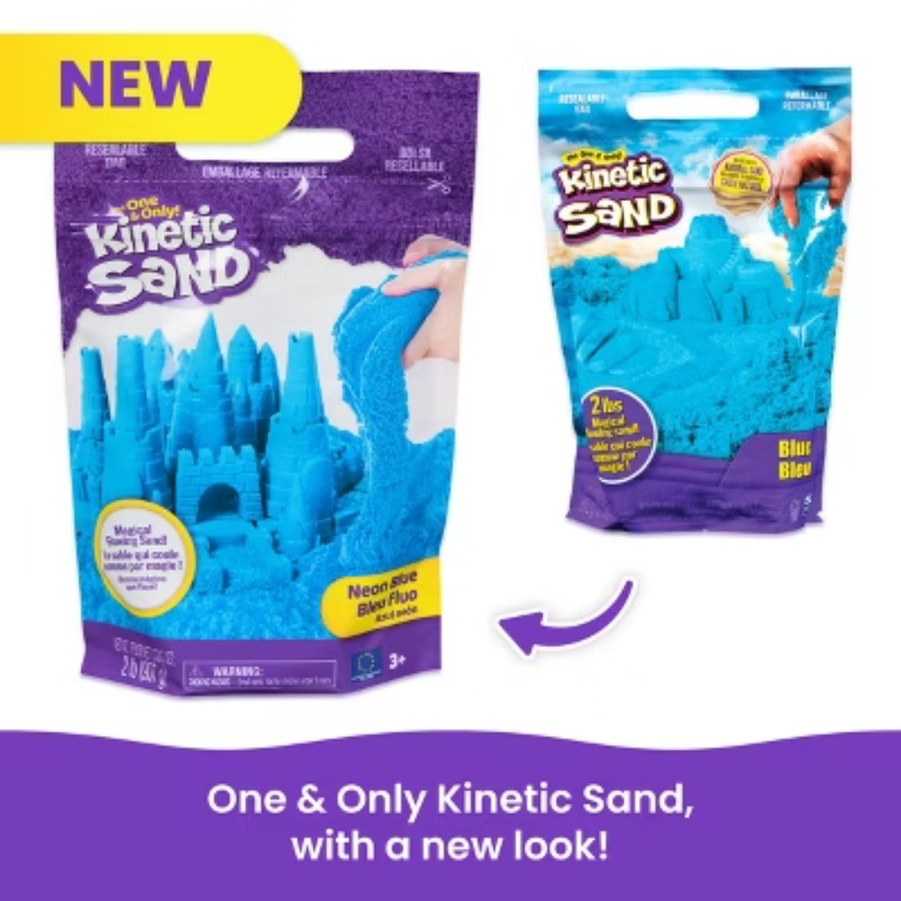 Kinetic Sand 2lb Blue Play Sand