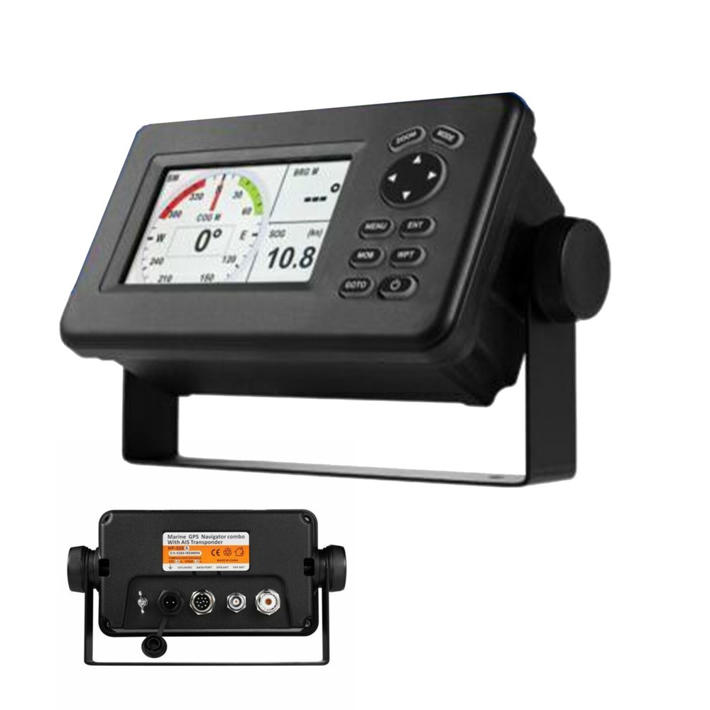 HP-528A Matsutec 4.3-Inch Color LCD Chart Plotter Class B AIS GPS Navigator.