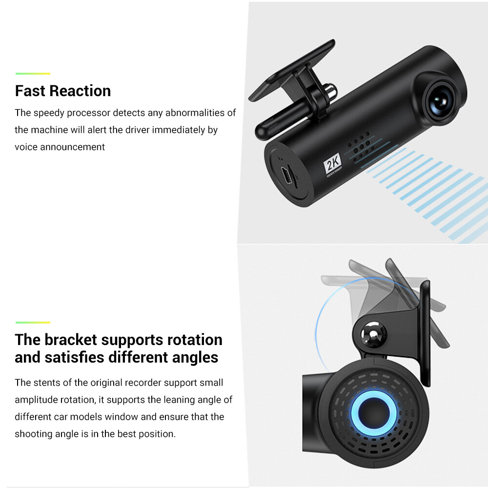 Car Wireless 1080P Lens Dash Camera Cam Dashcam Recorder Loop Recording G-Sensor