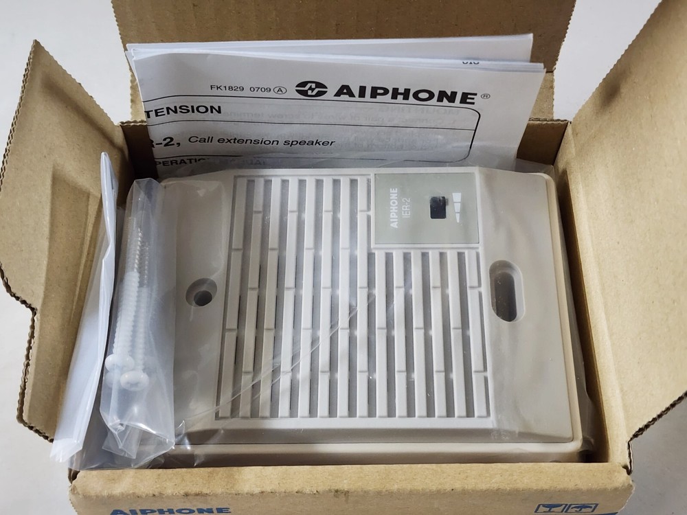 Lowest Price: New Aiphone IER-2 Surface mount intercom Chime Extension Speaker