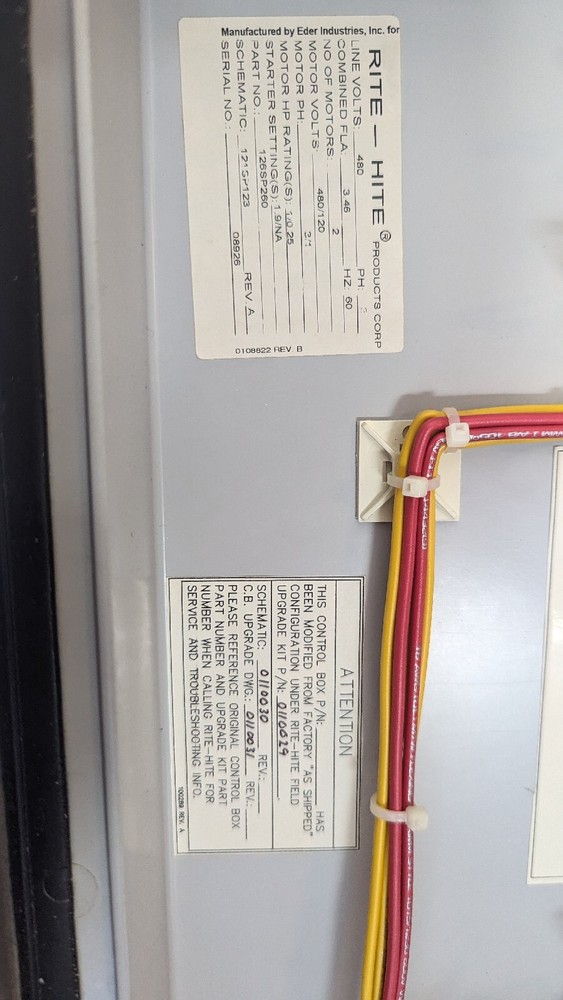 RITE-HITE Control box Dok-Commander Dok-lok leveler overhead door dock light