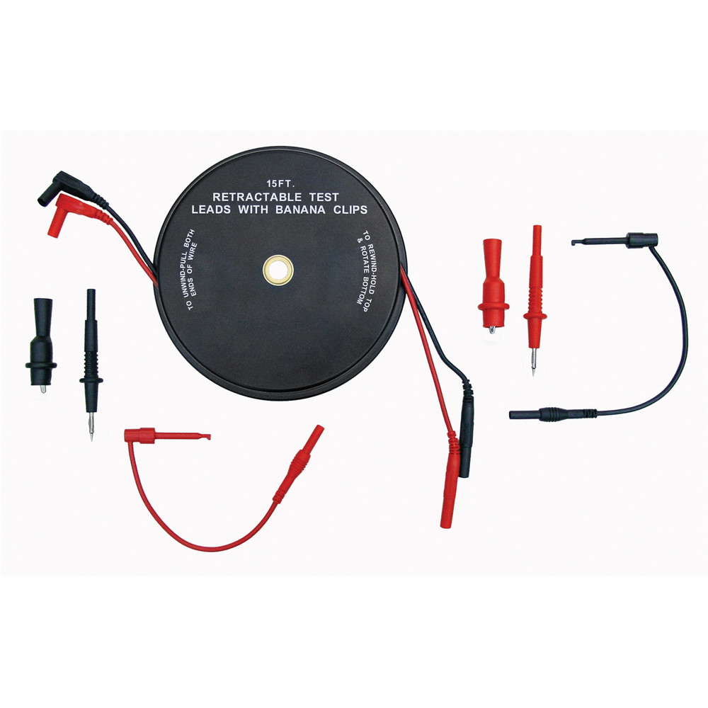 Lang Tools 1176 7 Piece Retractable Test Lead Set