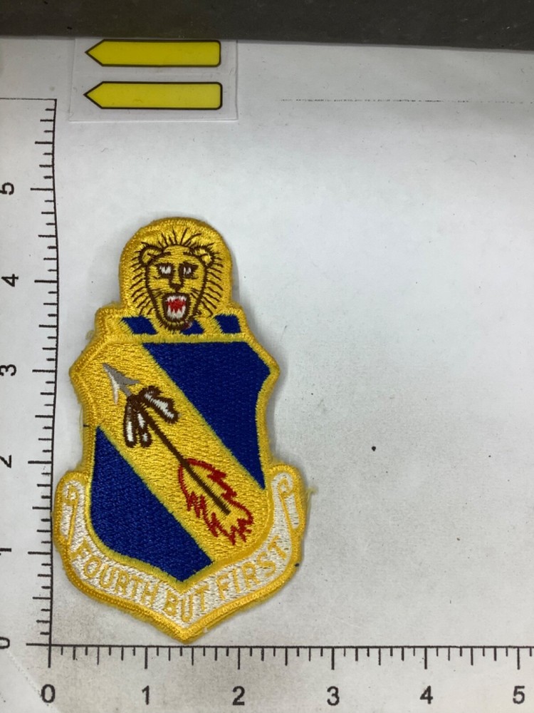 USAF FOURTH BUT FIRST SQUADRON PATCH