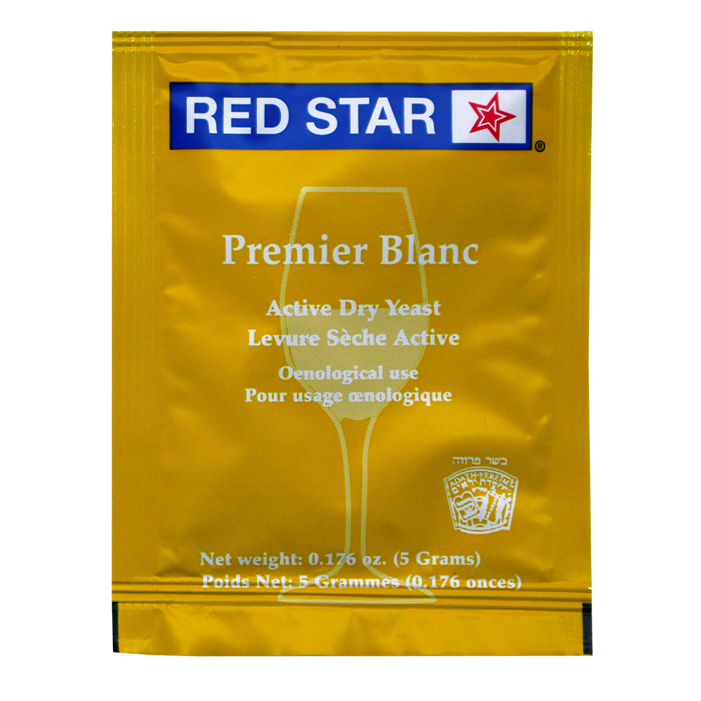 Red Star Pasteur Blanc Champagne Dried Yeast for Home Wine Making
