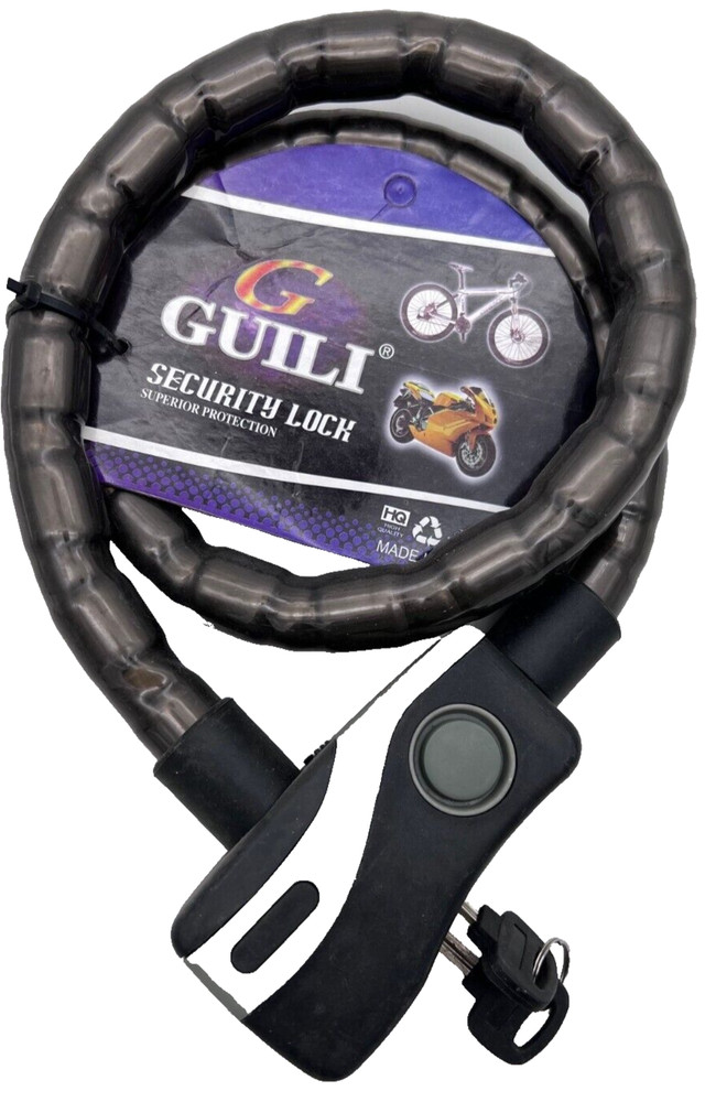 GUILI SNAKE SECURITY LOCK GREY 22x1000mm