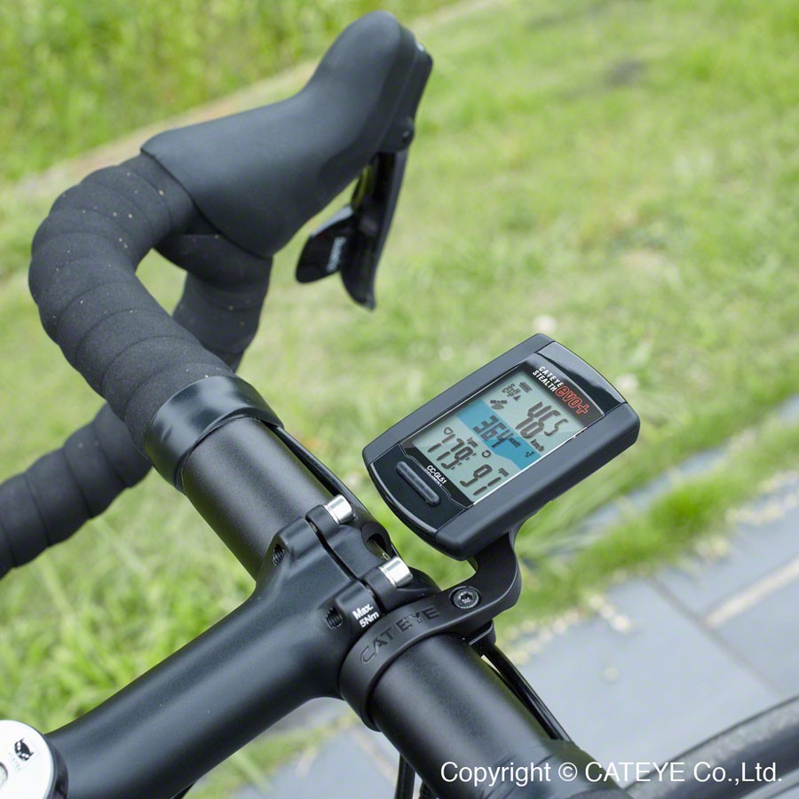 CatEye Out Front Handlebar Mount 31.8mm/25-26mm for Wireless Cycling Computers