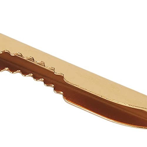 NutCracker, Stainless Steel Gold Nut Cracker Tool Crab Cracker Portable Sturdy