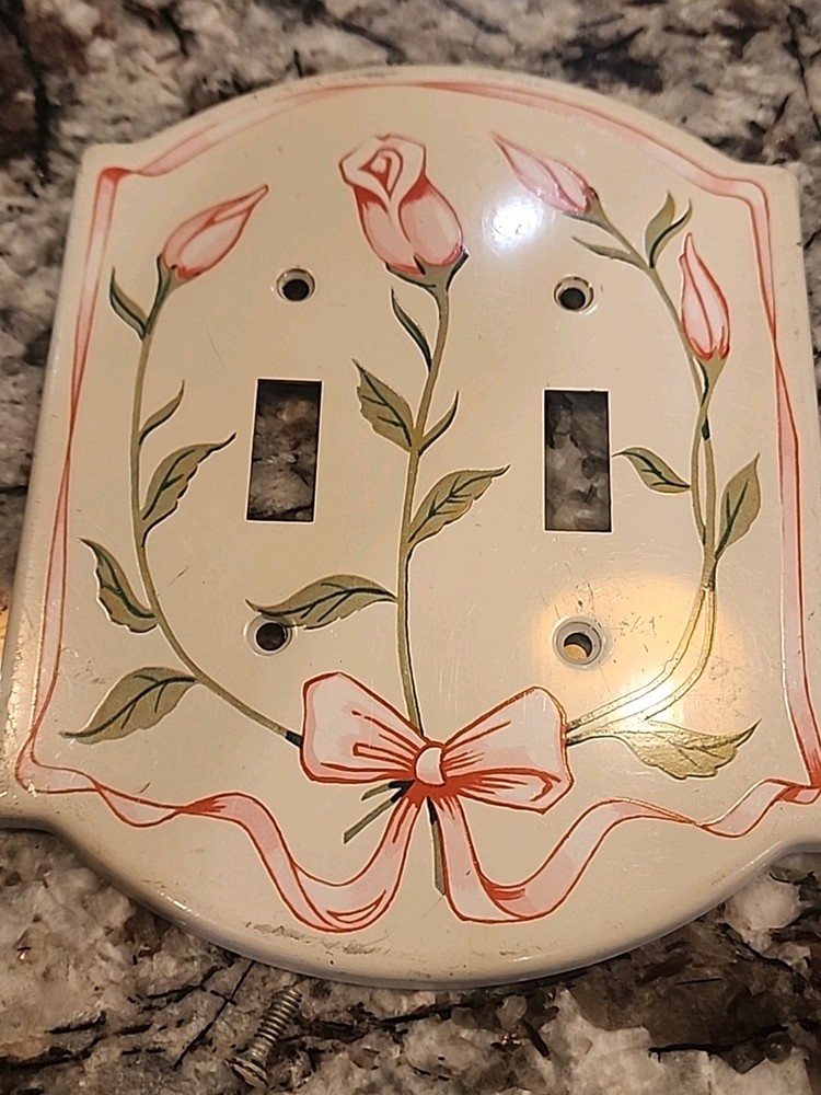 Vintage Double Switch Plate