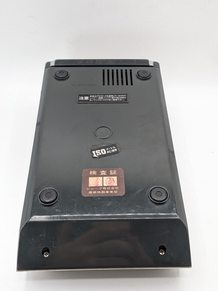 Sharp QT-8D Micro Compet Electronic Desktop Calculator Made in Japan