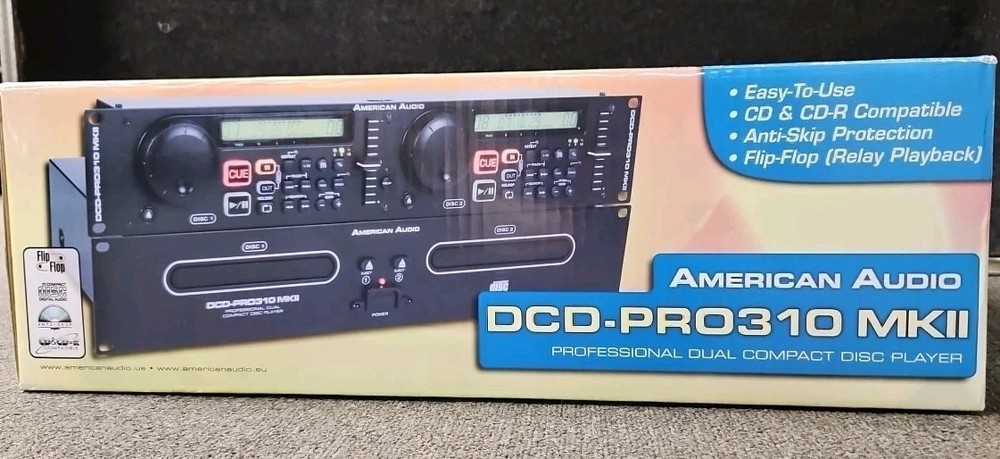 American Audio DCD-PRO310 MKII Dual CD Player & Controller