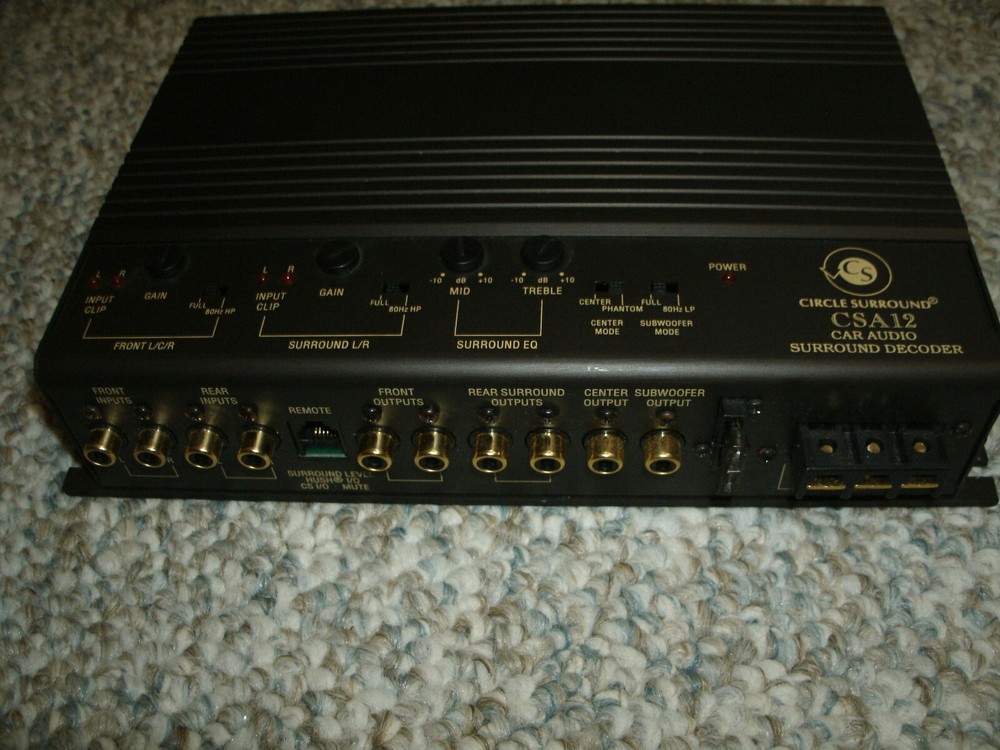Rocktron CSA12 Car Audio Surround Decoder