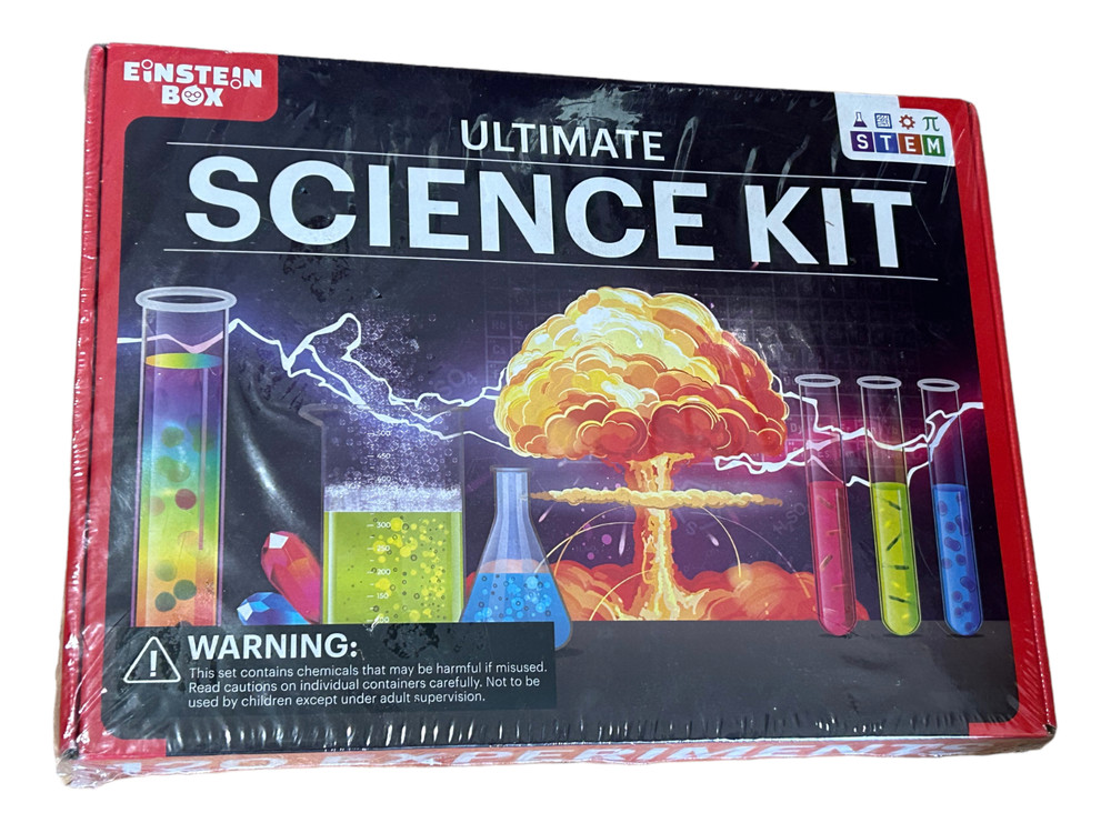 Einstein Box Ultimate Science Kit - STEM Projects - 120 Experiments for Ages 8+
