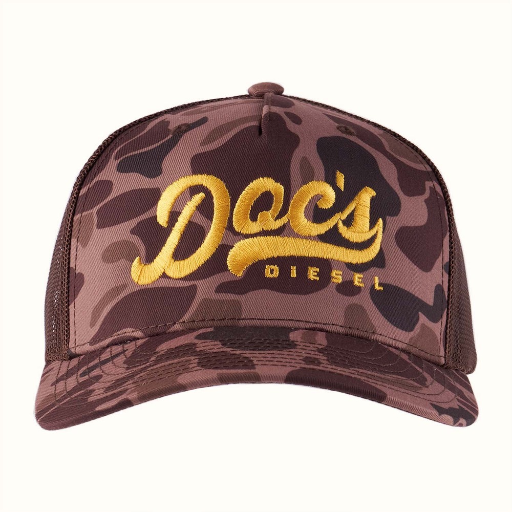Doc's Diesel Camo Trucker Hat