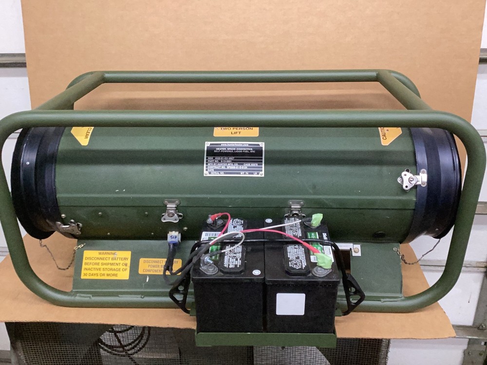 Hunter SHC-35 self powered heater #1003 4520-01-431-8927