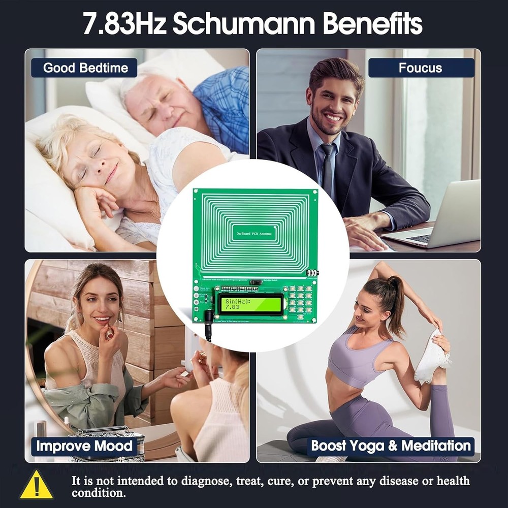 Earth's Natural Frequency Schumann Generator