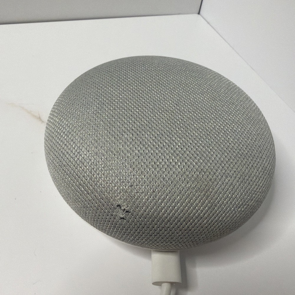 Google Home Model: HOA Mini Smart Assistant Bluetooth Speaker Tested/ Works