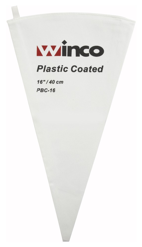 16" Pastry Bag, Cotton w/Plastic Coating (12 Each)