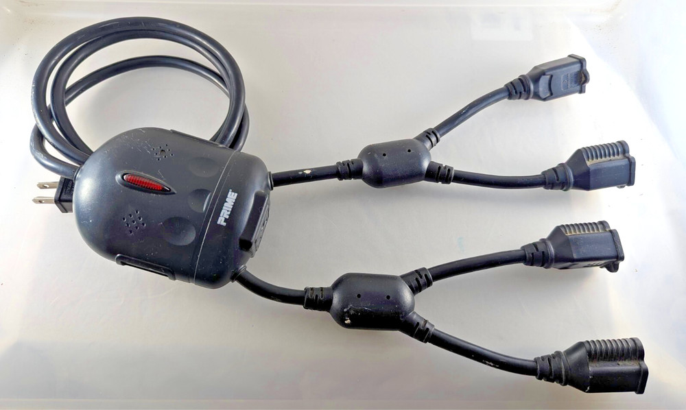 Prime 5 Outlet Squid Relocatable Power Tap - 4 Ft Cord